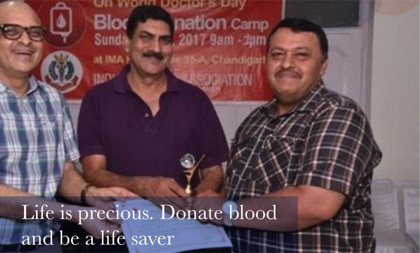 Life is precious. Be a life-saver. Give blood!