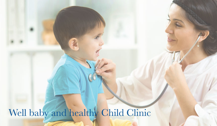 Well baby and healthy Child Clinic